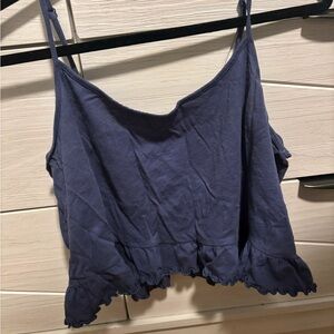 american eagle tank top w ruffles